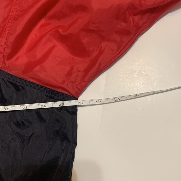 Outer Banks Windbreaker Red Navy Blue Size Large - Picture 7 of 8